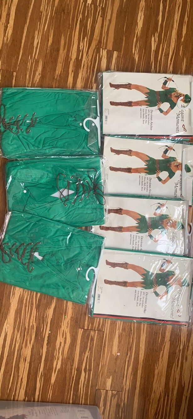 Elegant Moments Devious Archer Sexy Costume Size MEDIUM - NEW - Picture 3 of 3